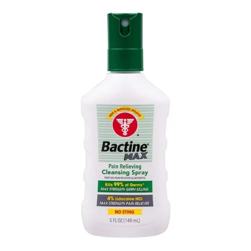 Bactine® Max gyulladás elleni fájdalomcsillapító spray 4,0% 150 ml