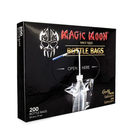 MAGIC MOON mosó-flakon fólia fekete színű 200db/doboz