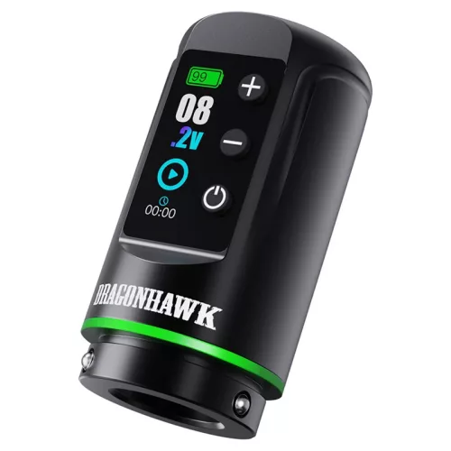 Dragonhawk L3 akkumulátoros tetoválógép állítható stroke