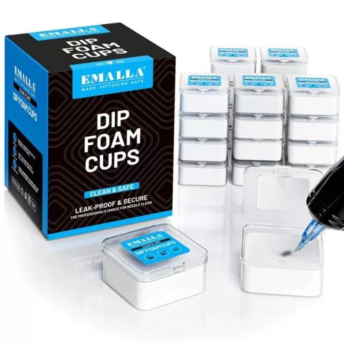 Emalla Dip Foam Cups tűmosó szivacs (20 darab)