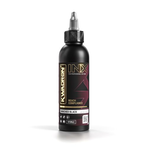 Kwadron Inx™ Enriched Black 120 ml tetoválófesték