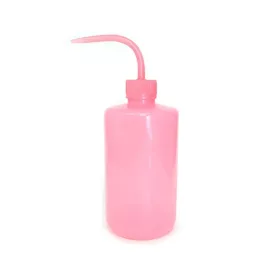 Pink műanyag csőrös vizes palack 500 ml