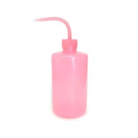 Pink műanyag csőrös vizes palack 250 ml