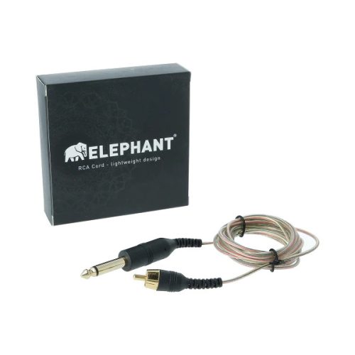 Elephant RCA kábel, nagyon könnyű-kimondottan forgómotoros könnyű gépekhez 3,5 méteres hossz