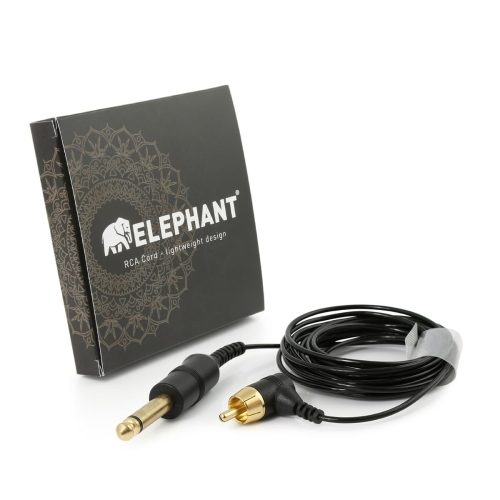 Elephant RCA kábel, kimondottan pen rendszerű gépekhez, derékszögű csatlakozóval